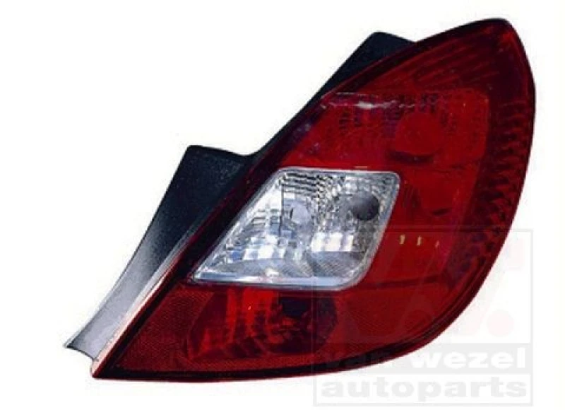 Image of VAN WEZEL 3750938 Rear light without bulb holder, Right Combination Rearlight (391)