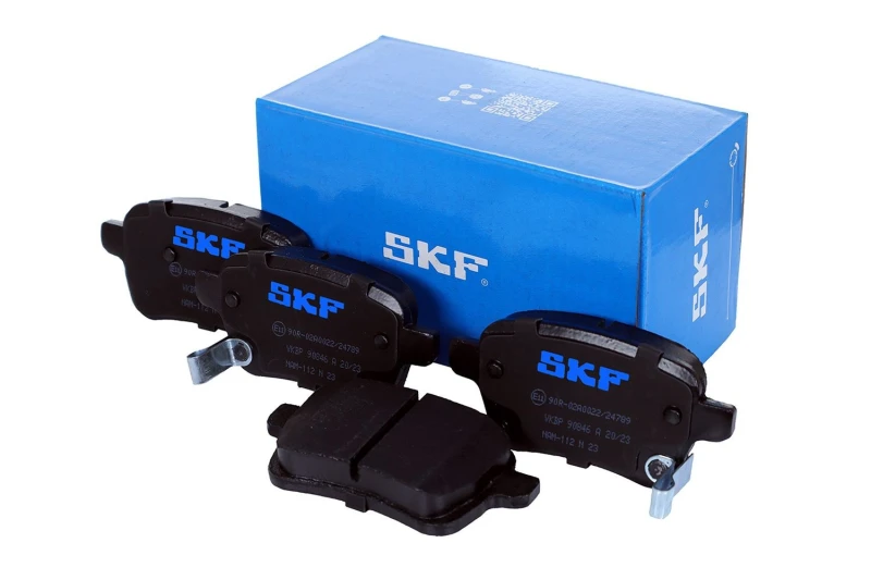 Image of SKF VKBP 90846 A Brake pad set with acoustic wear warning Brake Pad Set,disc brake (402)