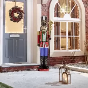 Image of The Winter Workshop - 5.2ft LED Soldier Nutcracker (christian 5.2ft Model)