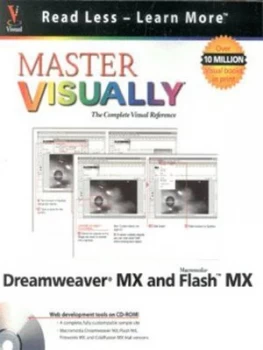 Image of Master Visually Dreamweaver Mx and Flash Mx by Sherry Kinkoph Gunter Paperback