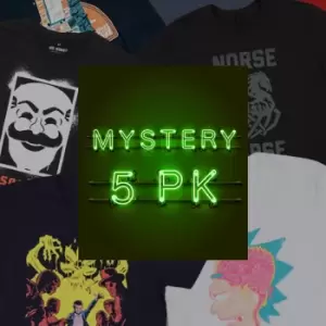 Image of Mystery Kids Geek T-Shirt - 5-Pack - Boys' - 8 Years