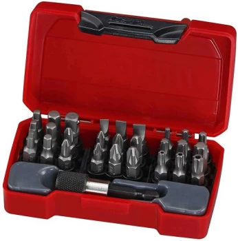 Image of Teng Tools TM028 28pc Mixed Bits Set - Slot Philips Pozi HEX TX & TPX