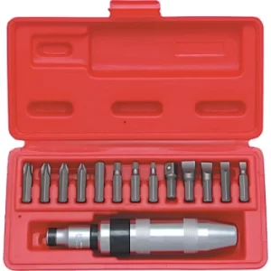 image of 15-Pce Impact Driver Set 1/2" Sq. Dr.