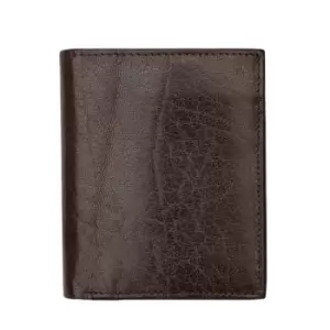 Image of PRIMEHIDE Ricco Mens Wallet Trifold - Dark Brown