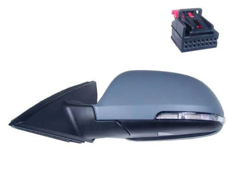 Image of ALKAR 6129577 Wing mirror Left, Electric, Aspherical, primed Outside Mirror (50)