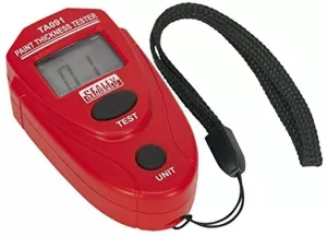 Image of Genuine SEALEY TA091 Paint Thickness Gauge