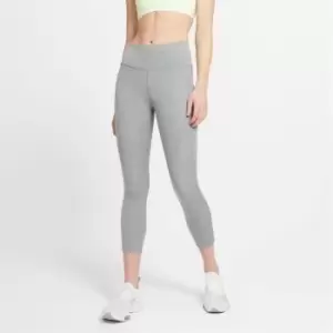 Image of Nike Crop Running Leggings - Grey