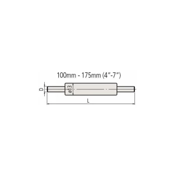 Image of Mitutoyo - 167-106 150MM Measuring Standard