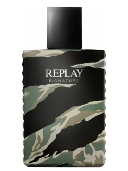 image of Replay Signature For Man Eau de Toilette For Him 50ml