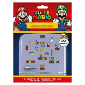 image of Super Mario Fridge Magnet Set