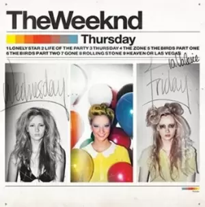 Image of Thursday by The Weeknd CD Album