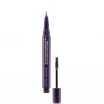 Image of Kevyn Aucoin True Feather Brow Marker Gel Duo 1.9ml (Various Shades) - Brunette