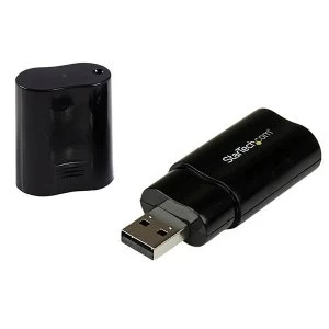 image of StarTech USB Audio Adapter External Sound Card