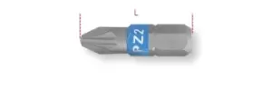 image of Beta Tools 860PZ 1/4" Hex Drive Individual Pozidriv Bit PZ1 008600320