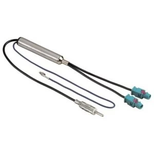 Image of Hama Antenna Adapter VW, 2xFakra/Z socket to DIN plug
