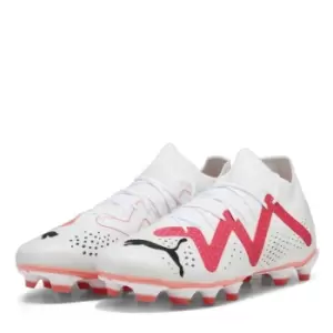 image of Puma Future Match.3 Adults Firm Ground Football Boots - White