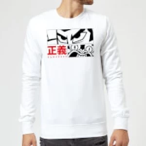 Image of Samurai Jack Arch Nemesis Sweatshirt - White - L