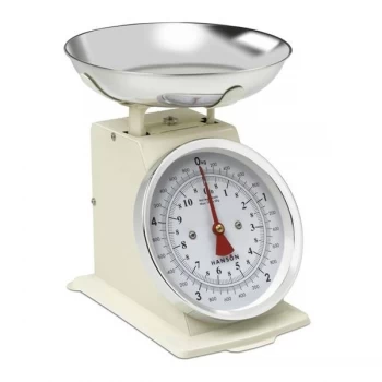 image of Terraillon Traditional Kitchen Scale Cream