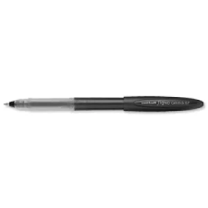 image of Original Uni Ball Signo UM 170 Gelstick Rollerball Pen Line Width 0.4mm Tip Width 0.7mm Black Pack of 12 Pens