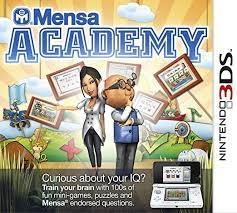 image of Mensa Academy Nintendo 3DS Game