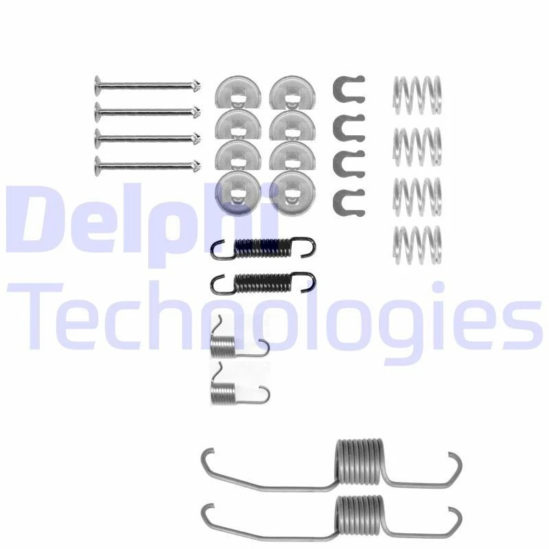 Image of DELPHI Brake shoe fitting kit DELPHI LY1106