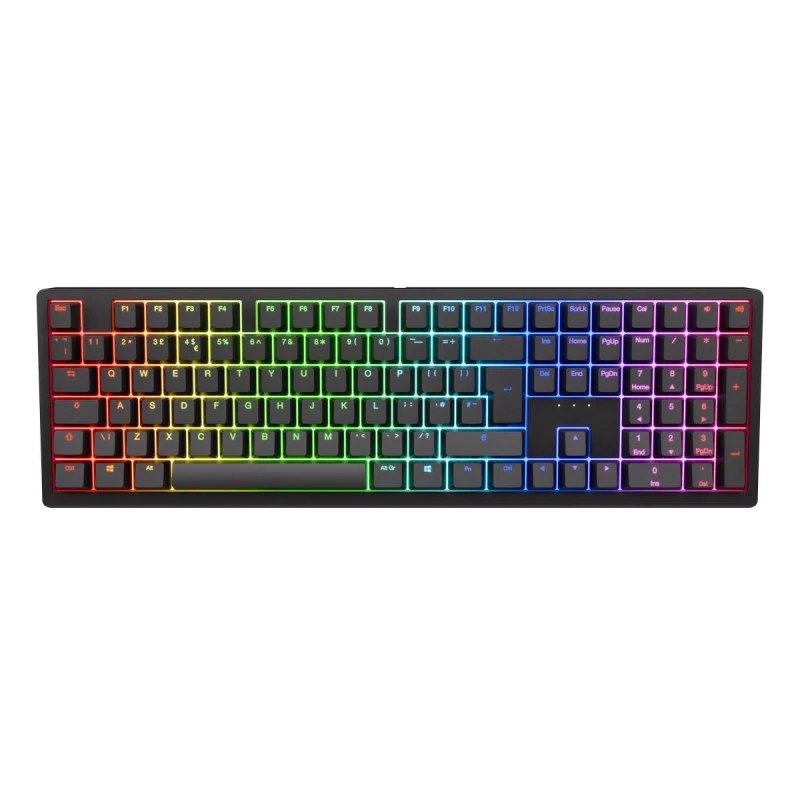 Image of Ducky Zero 6108 Classic Black Wireless Mechanical Keyboard Cherry M2XA Blue
