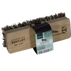 Image of Charnwood 8' Union Hand Scrub Garden Maintenance FSC Wood Green - Green - Charles Bentley