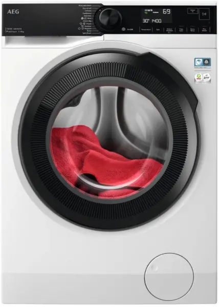 Image of AEG 7000 Series ProSteam LFR741144B 11KG 1400RPM Washing Machine