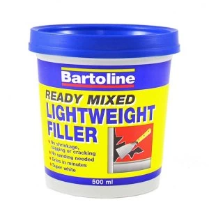 Image of Bartoline Lightweight Filler 500ml