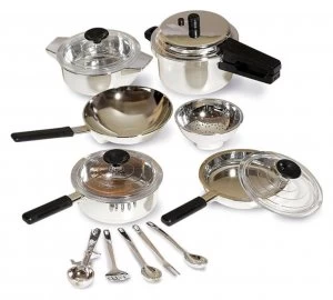 image of Casdon Roleplay Childrens Kitchen Cooking Set.