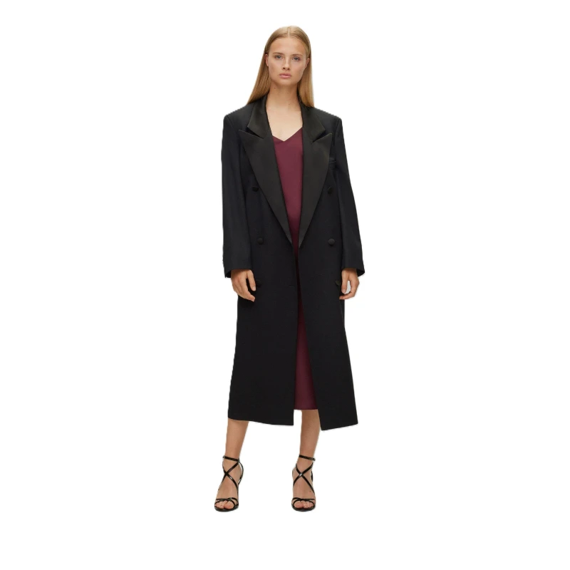 Image of Boss Womens Caleco Wax Jacket Black female 6 (XS)