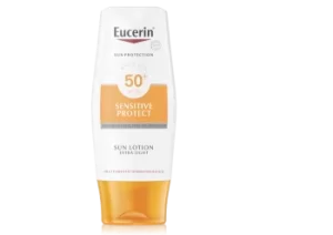 Image of Eucerin Sun Lotion Extra Light Ultra Light Sunscreen FP 50 150ml