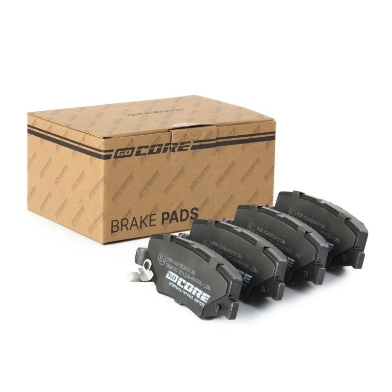 Image of goCORE GCD020442 Brake pad set with acoustic wear warning, with accessories Brake Pad Set,disc brake (402)