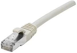 Patch Cord RJ45 CAT.5e F/UTP Snagless Grey - 0.30 M Full Copper