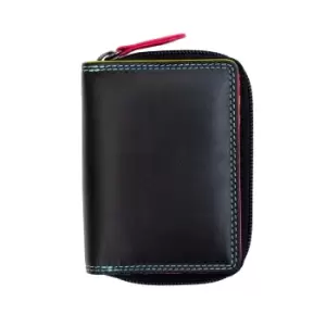 image of PRIMEHIDE London Collection Bifold Purse 6 X Card Slot - Black