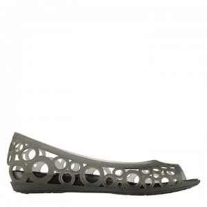 Image of Crocs Adrina Ladies Flats - Black