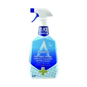 image of Astonish Antibacterial Cleaner 750ml Blue (Pack of 12) AST09106