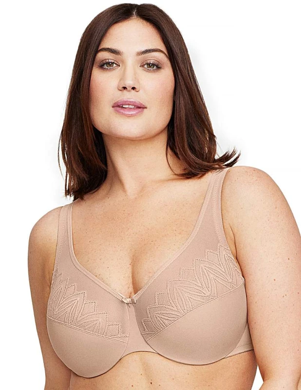 Image of Glamorise Glamorise 9003 Wonder Wire Bra Cafe - Glamorise - Size: 42DD Cafe Female 42DD FE52512