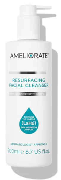 image of Ameliorate Resurfacing Facial Cleanser 200ml