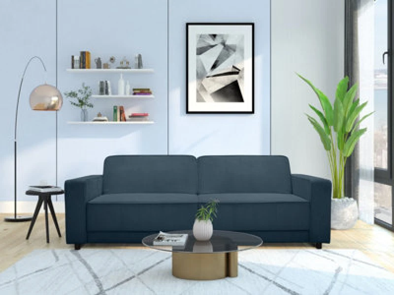 Image of Dorel Home Allie Fabric Sofabed Blue WF40A Unisex