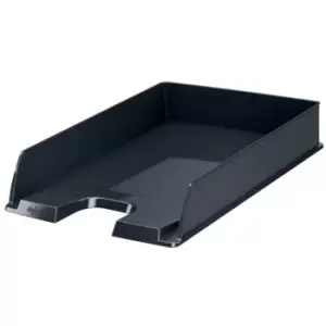 image of Rexel Choices Letter Tray, A4, Black - Outer carton of 10