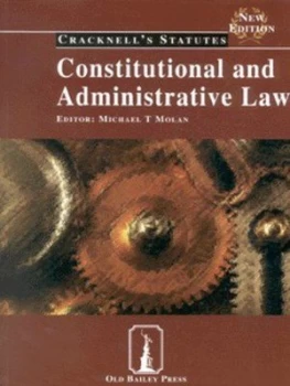 Image of Constitutional and Administrative Law by Michael T Molan Paperback