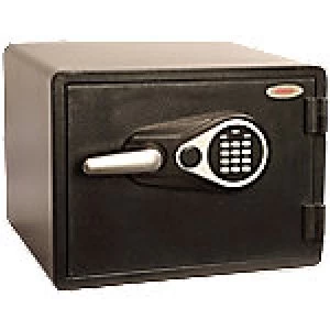 image of Phoenix Fireproof Safe TITAN AQUA Black 470 x 482 x 355 mm