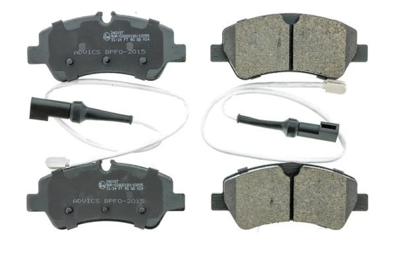 Image of AISIN Brake pad set AISIN BPFO-2015