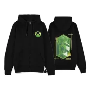 Image of Microsoft Xbox Hooded Sweater Logo Size L