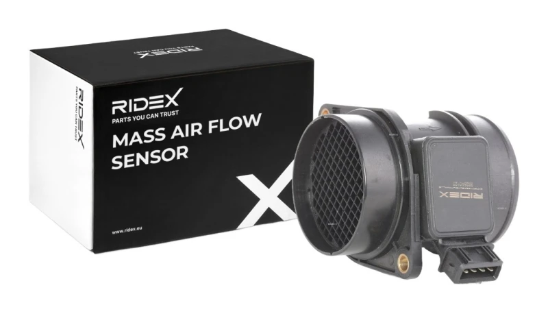 Image of Mass air flow sensor RIDEX 3926A0120