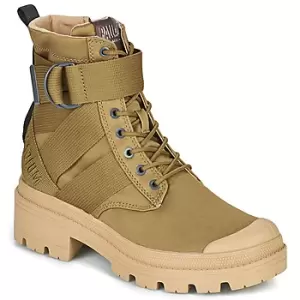 Image of Palladium PALLABASE TACT S TX womens Mid Boots in Green,4,5,5.5,6.5,7,8