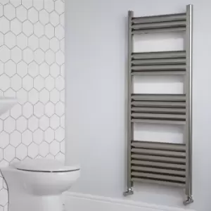 image of Eton 136057 1000x500mm Brushed Aluminium Towel Heater