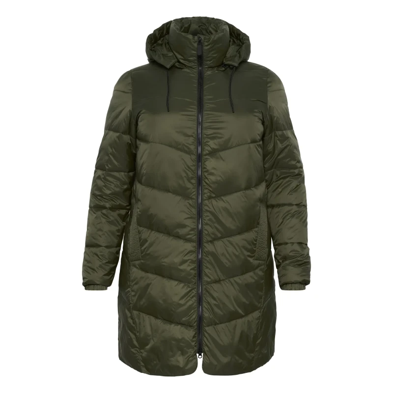 Image of KAFFE Curve Womens jacket KAFFE Curve Susanna Vert Female 48