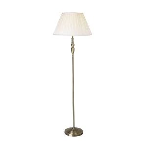 Image of Village at Home Margot Floor Lamp - Brass
